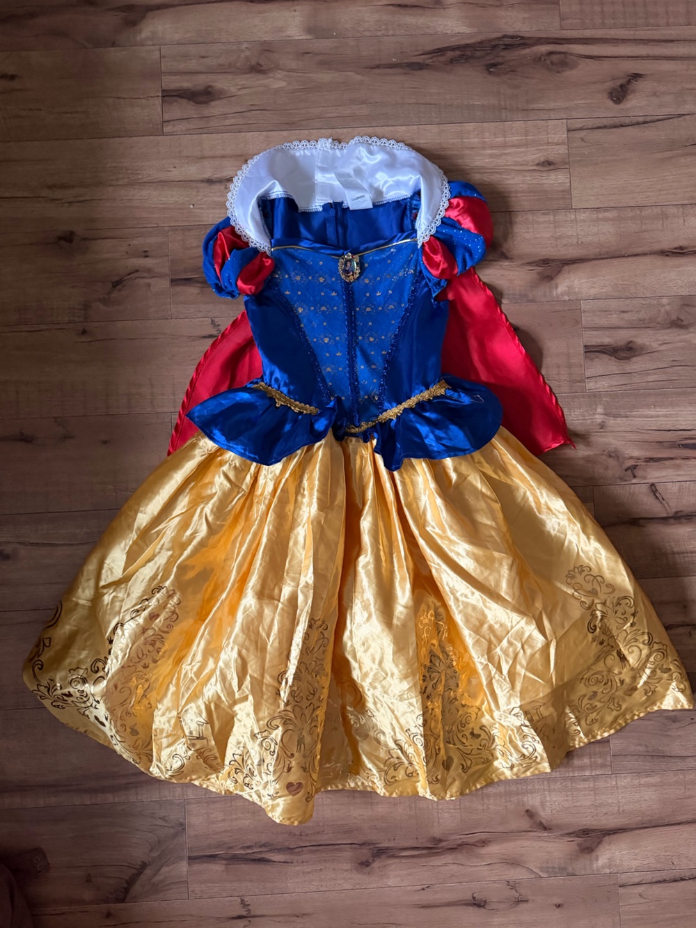Disney Princess Costume in Blue, Gold & Red